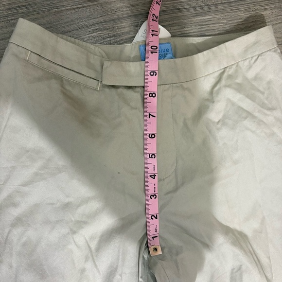 Sigrid Olsen Beige Straight Leg Cropped Pants Women’s Sz 4 NWT Nautical Classic - Picture 6 of 8